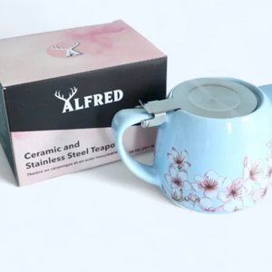 Alfred Ceramic and Stainless Steel Teapot